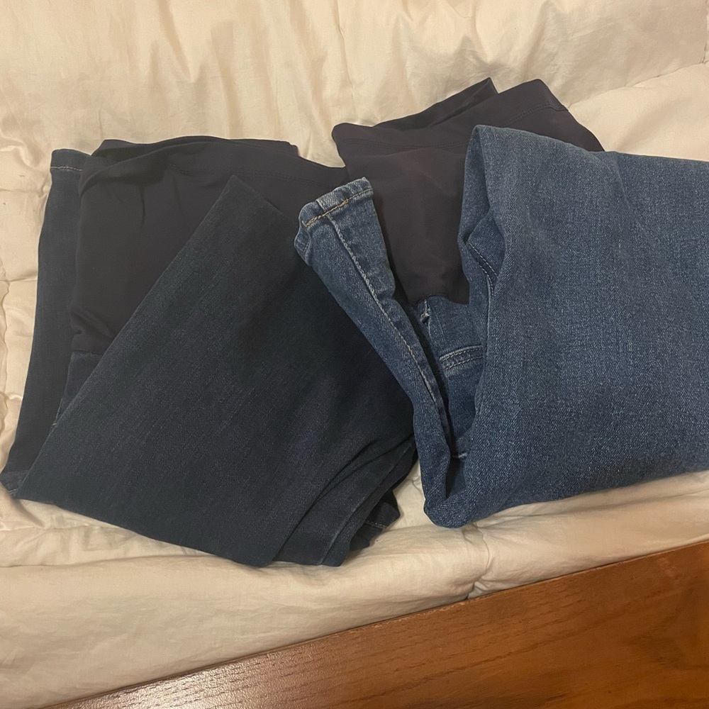 Pink Blush Maternity Jeans
